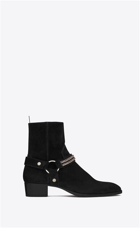 ysl mens trainers|st laurent men's boots.